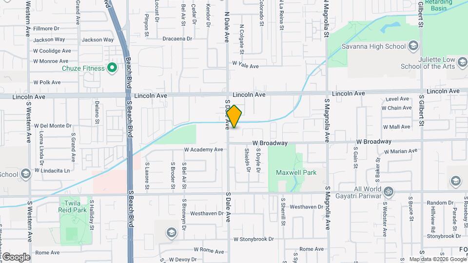 2790 W Tola Ave, Unit 1 bed 1 bath studio Map and Location Details
