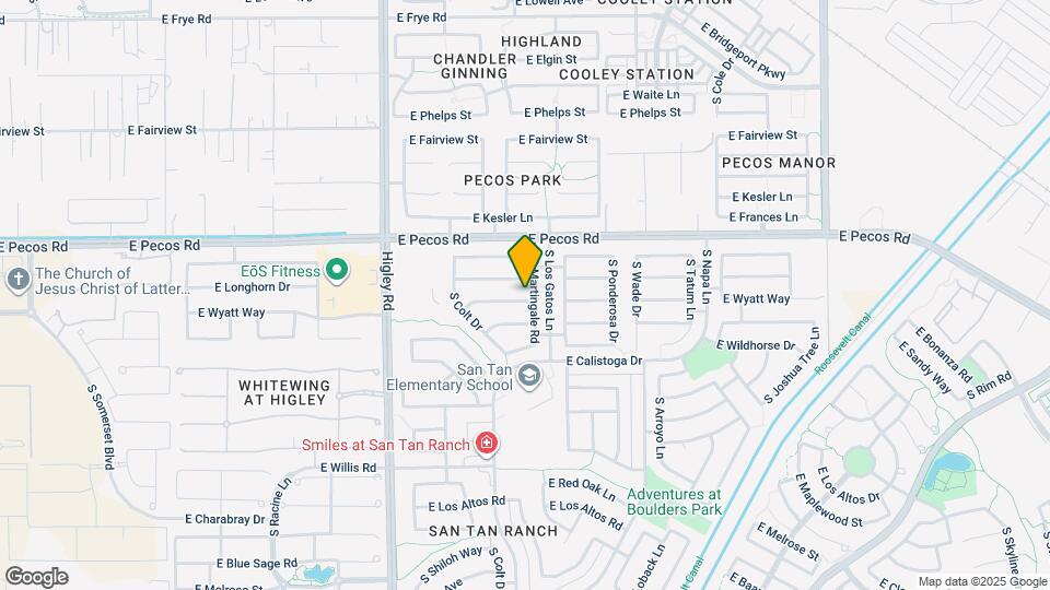 3464 E Wyatt Way Map and Location Details