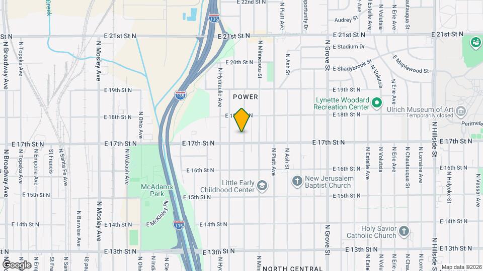 1817 N Minneapolis St Mapa y Detalles de la Ubicación