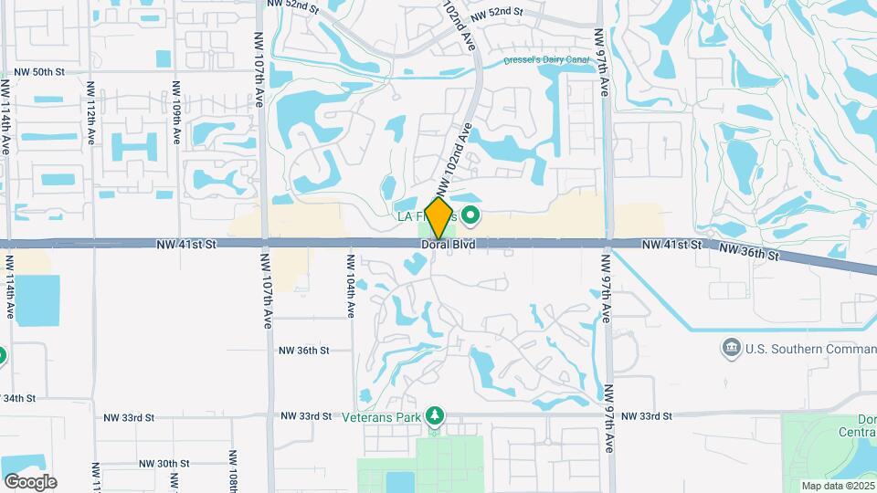 10190 NW 41st St Map and Location Details