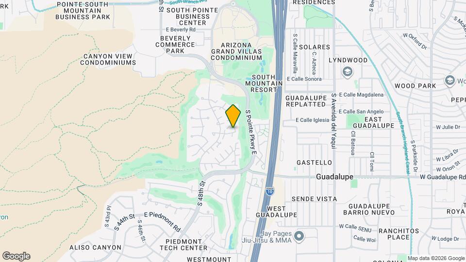 4852 E Euclid Ave Map and Location Details