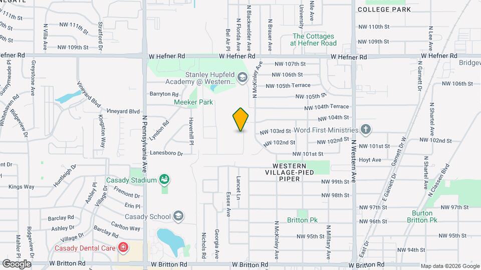 10121 Wimbledon Ct Map and Location Details