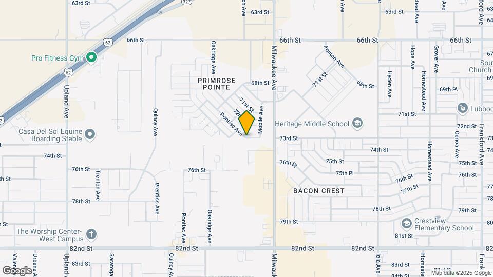 6705 Pontiac Ave Mapa y Detalles de la Ubicación