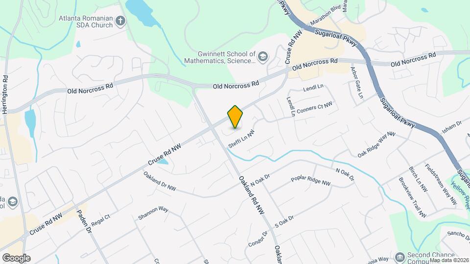 970 Glen Parke Ct Map and Location Details