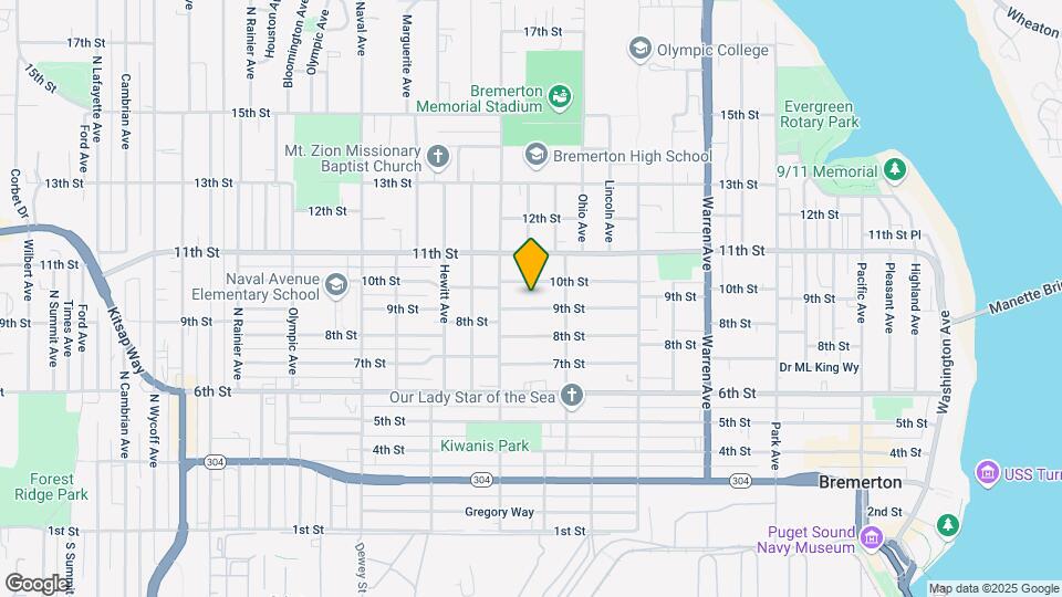 1522 9th St Map and Location Details