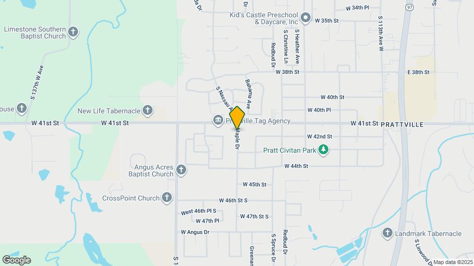 4106 Maple Dr Map and Location Details