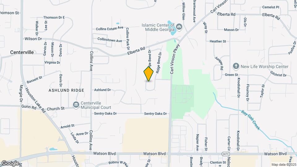 217 Ridge Bend Dr Map and Location Details
