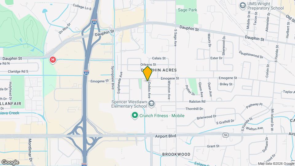 154 Dobbs Ave Map and Location Details