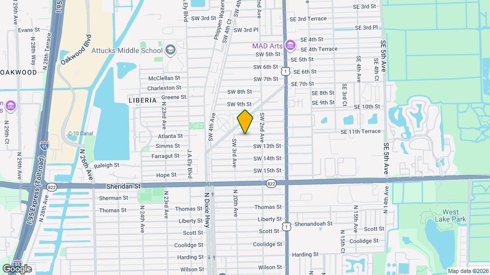 249 SW 12th St Map and Location Details