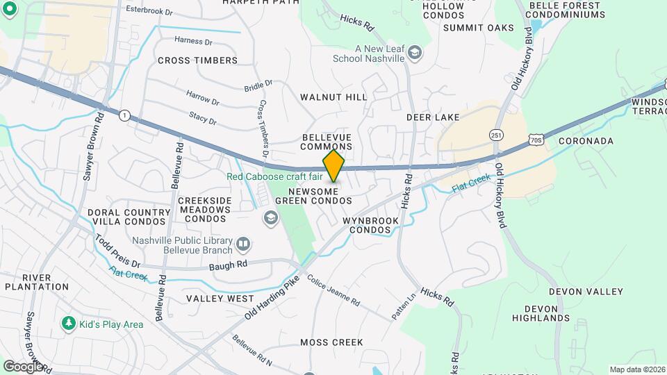 528 Harpeth Park Dr Map and Location Details