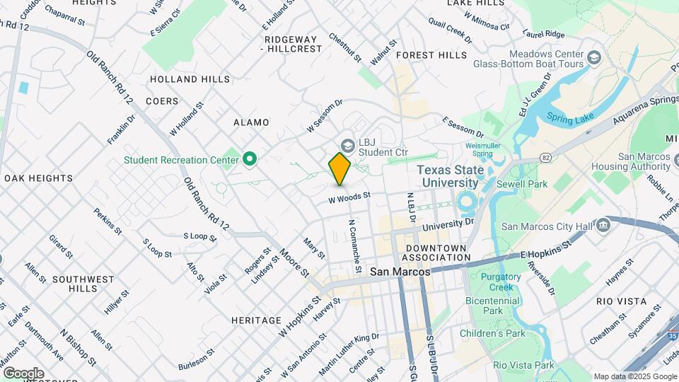 Campus Colony Apartments Map and Location Details