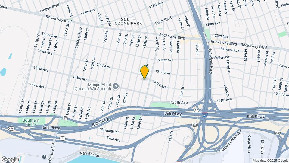 133-17 129th St Map and Location Details