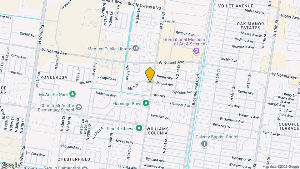 3608 N 23rd St Map and Location Details