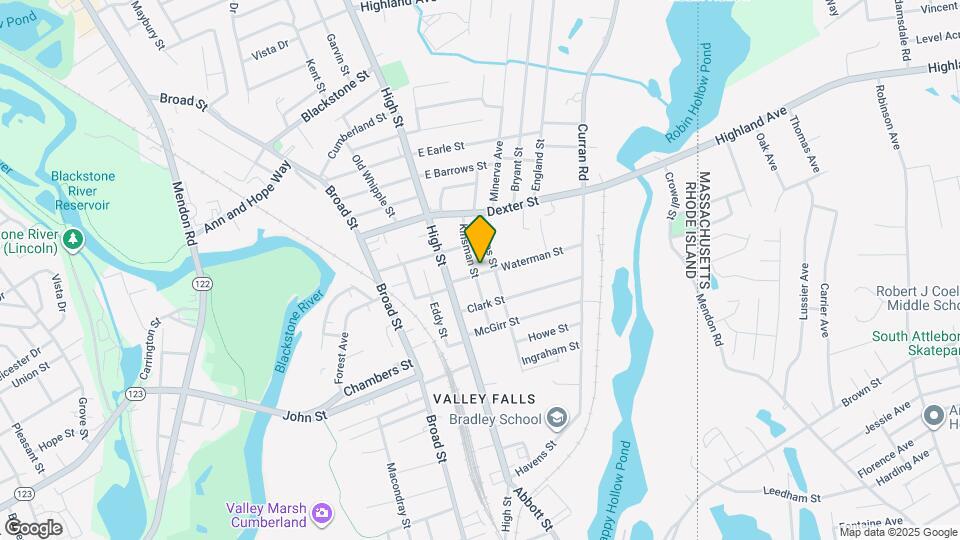 24 Waterman St, Unit #2 Map and Location Details