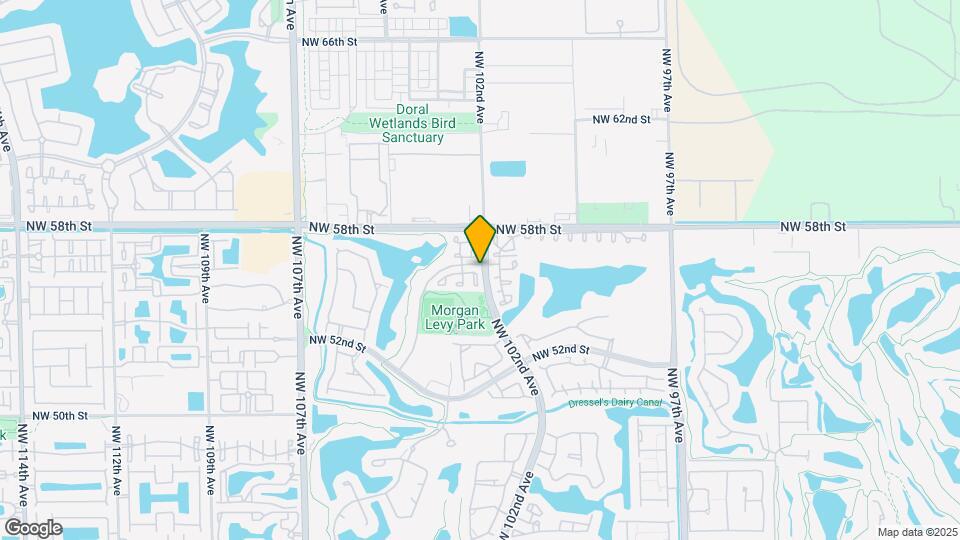 10201 NW 56th St Map and Location Details