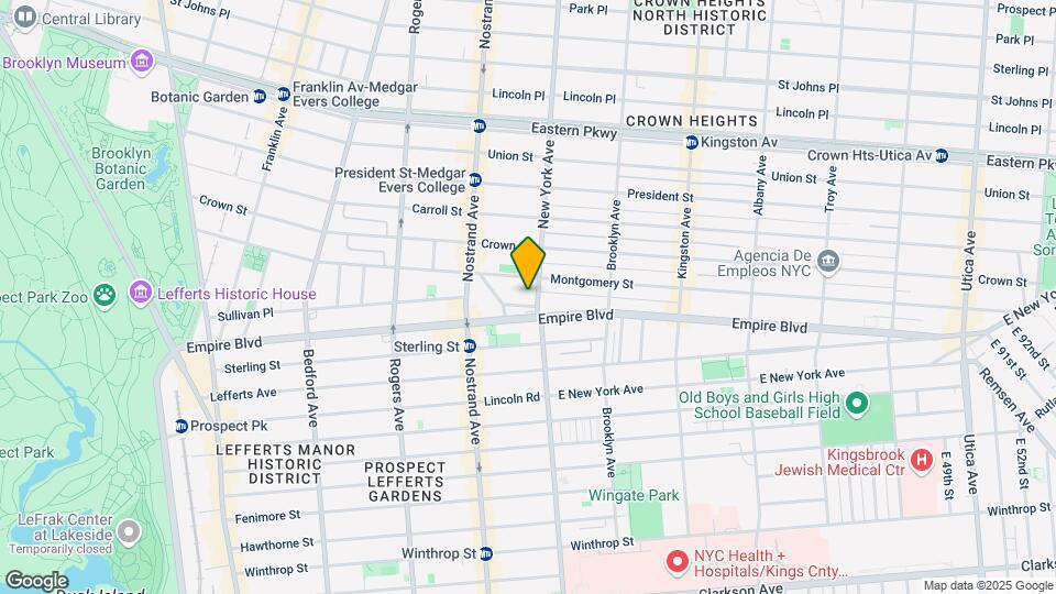 436 New York Ave Map and Location Details
