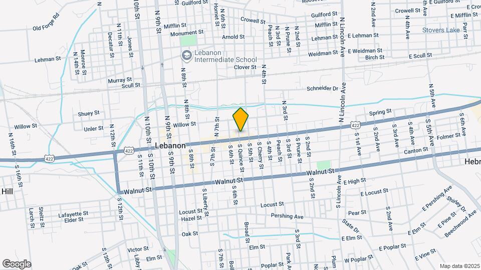 517 Cumberland St Map and Location Details