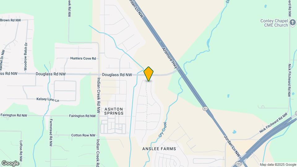 6502 Moon Crest Ln NW Map and Location Details
