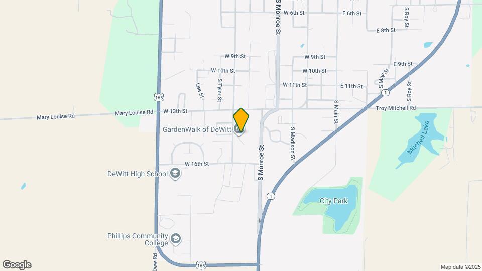 GardenWalk of DeWitt Map and Location Details