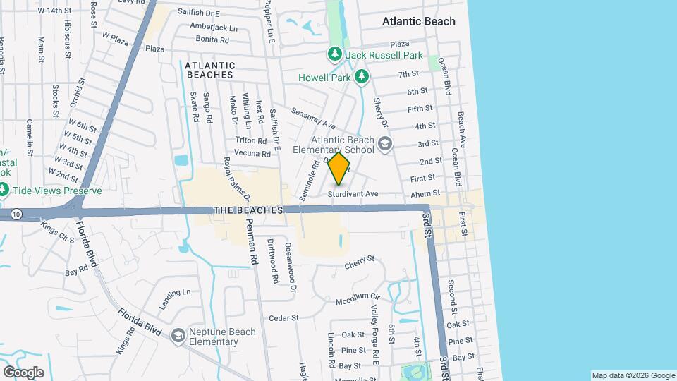 597 Sturdivant Ave Map and Location Details