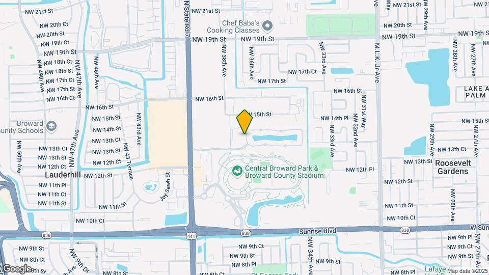 1423 NW 36th Way Map and Location Details