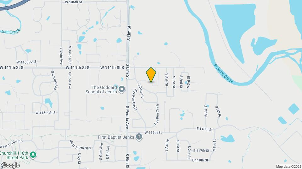 11220 S Cedar St Map and Location Details