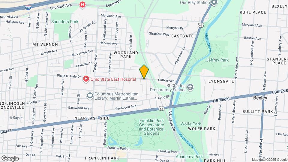 1769 Clifton Ave Map and Location Details