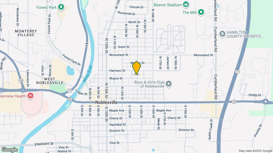 1394 Wayne St, Unit 1394.5 Map and Location Details