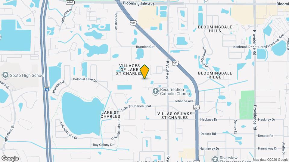 6611 Coral Vis Dr Map and Location Details