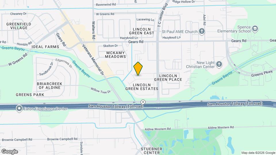 2318 Irish Spring Dr Map and Location Details