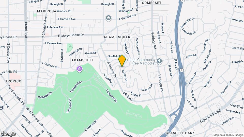 1410 Stanford Dr Map and Location Details
