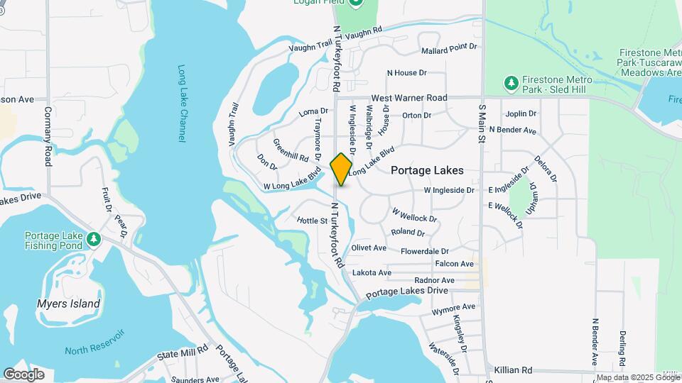 3019-3039 N Turkeyfoot Rd Map and Location Details
