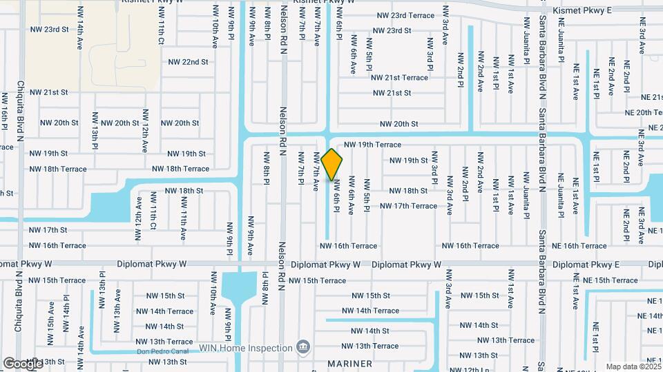 1734 NW 6th Pl Map and Location Details