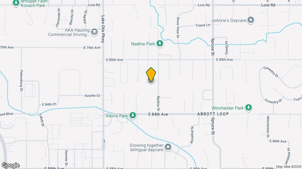 2940 Sunspot Cir Map and Location Details