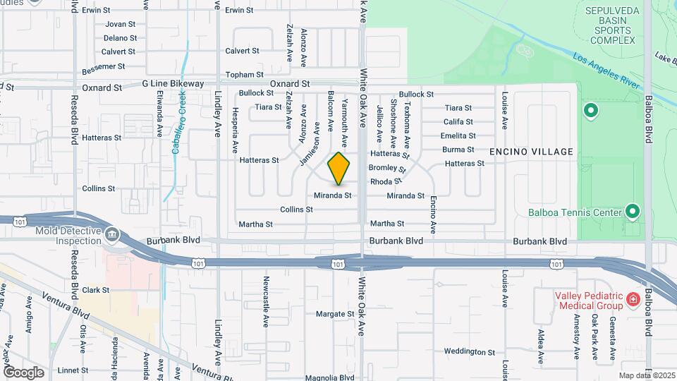 17733 Miranda St Map and Location Details