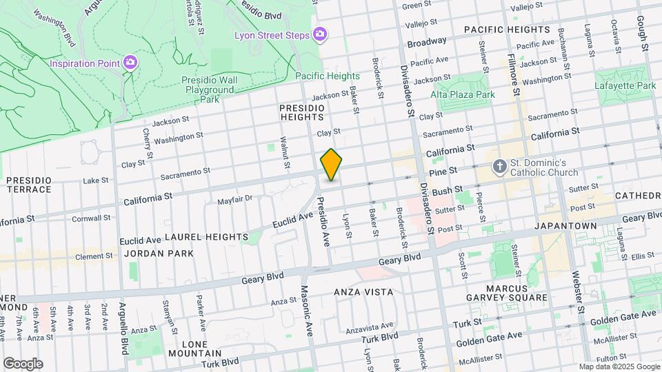 3014a Pine St Map and Location Details