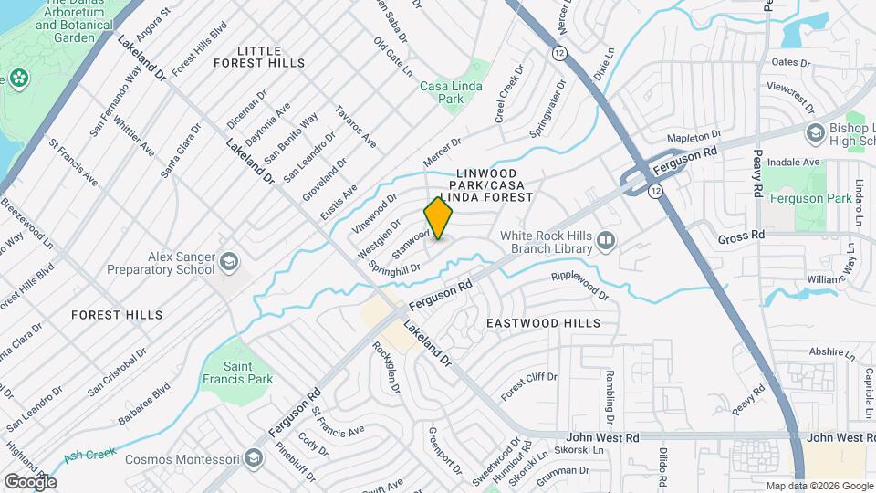 2323 Springhill Dr Map and Location Details