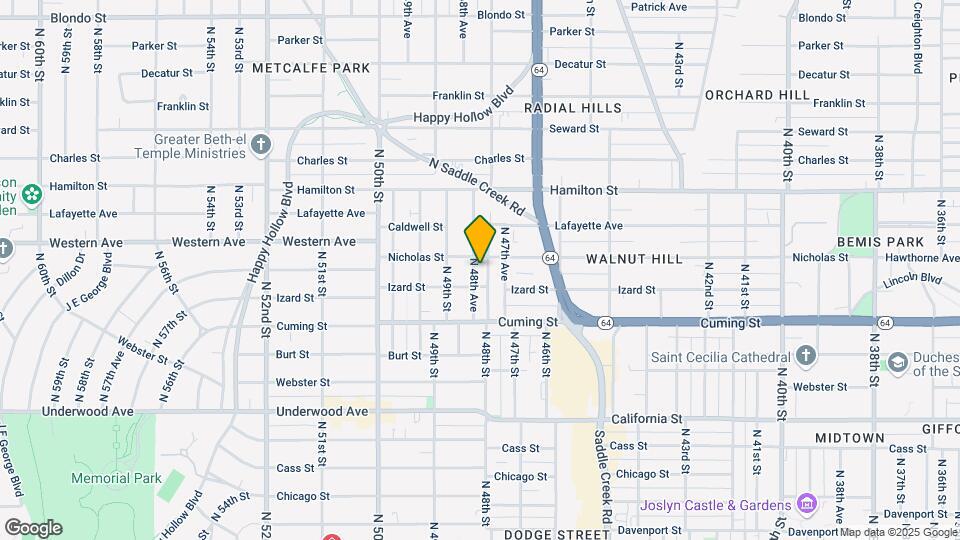 1017 N 48th Ave Map and Location Details