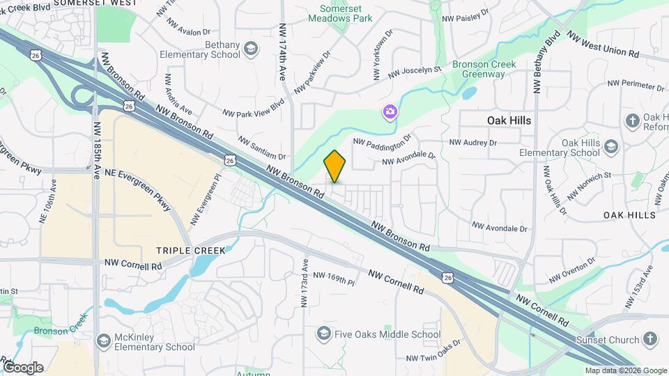 2441 NW Rogue Valley Terrace Map and Location Details