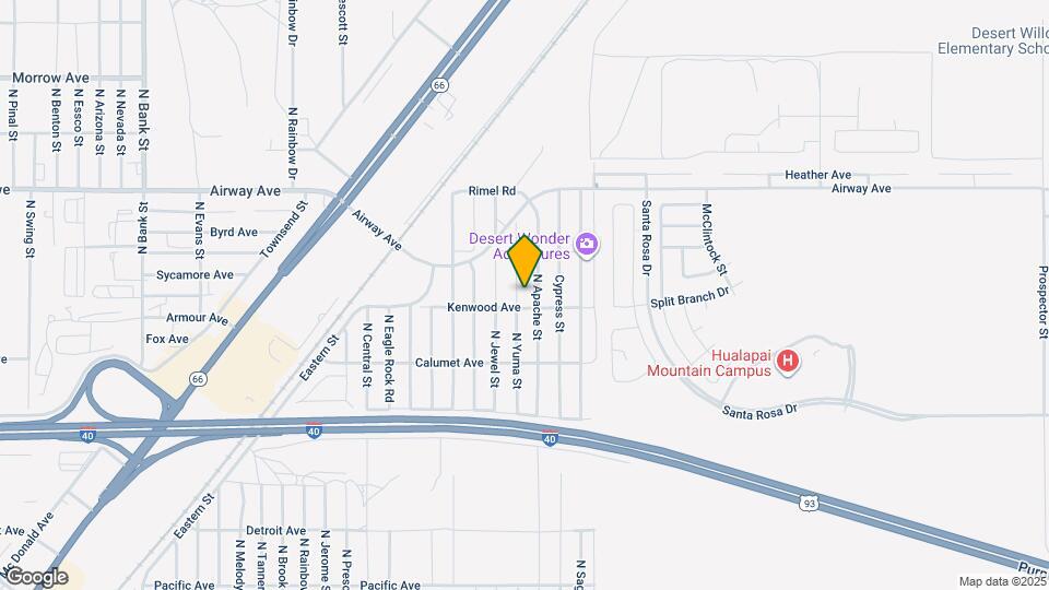 3362 N Yuma St Map and Location Details