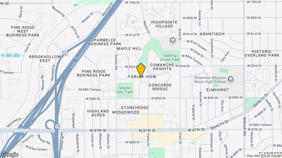 Clines Apartments Map and Location Details