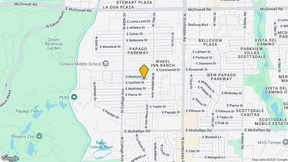 426 E Garfield St Map and Location Details