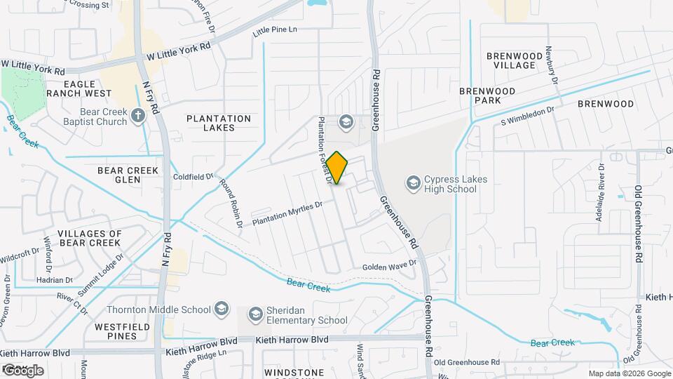 5618 Plantation Forest Dr Map and Location Details