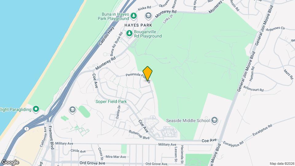 4315 Peninsula Point Dr Map and Location Details