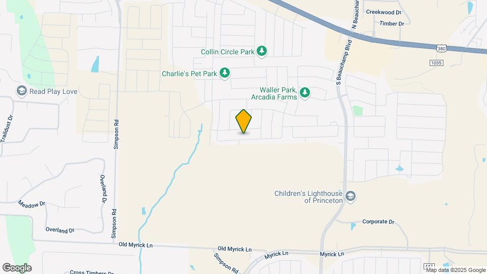 1216 Sequoia Ln Map and Location Details