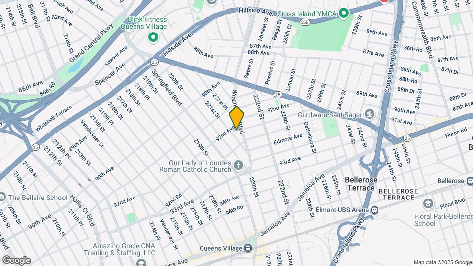 92-15 221st St Map and Location Details
