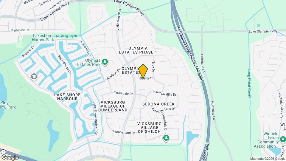 3403 Sparta Dr Map and Location Details
