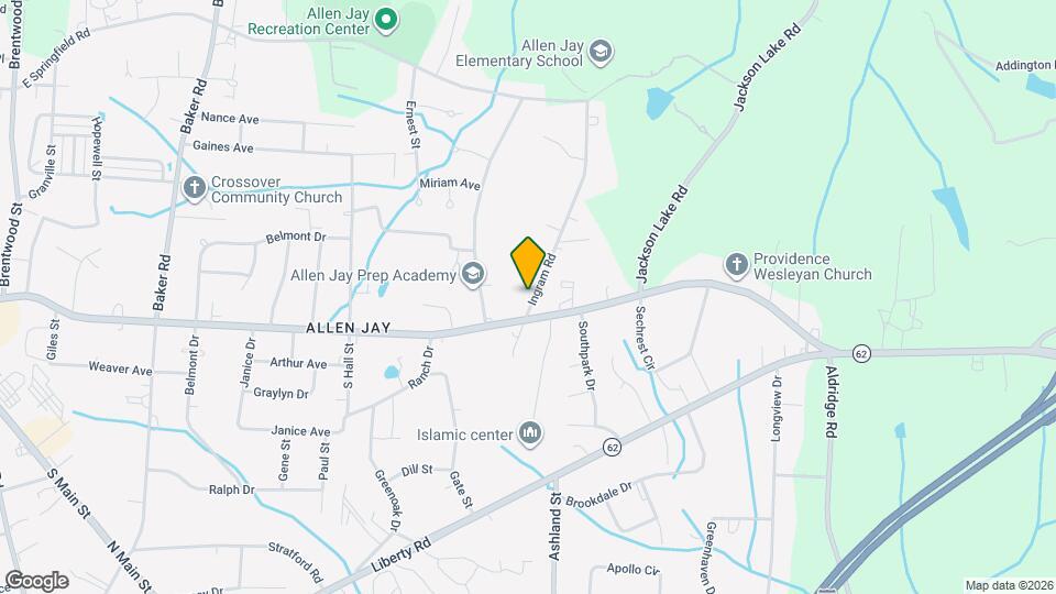 2728 Ingram Rd Map and Location Details