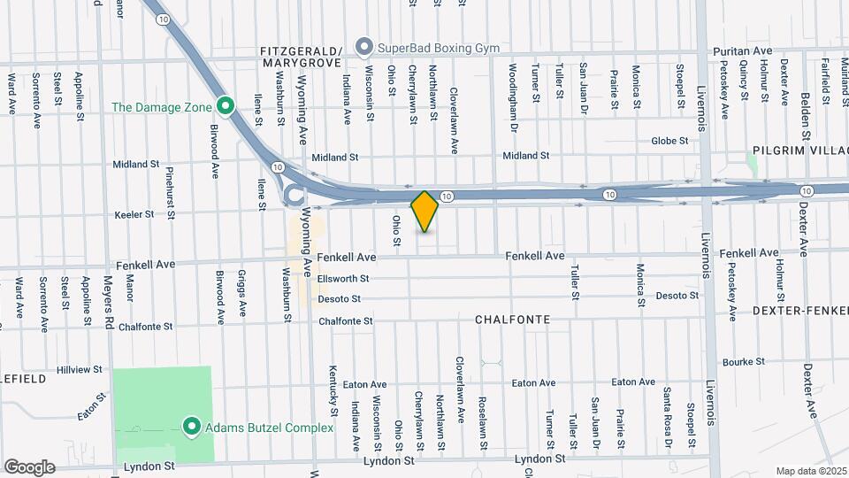 15831 Cherrylawn St-Unit -Fl2 Map and Location Details