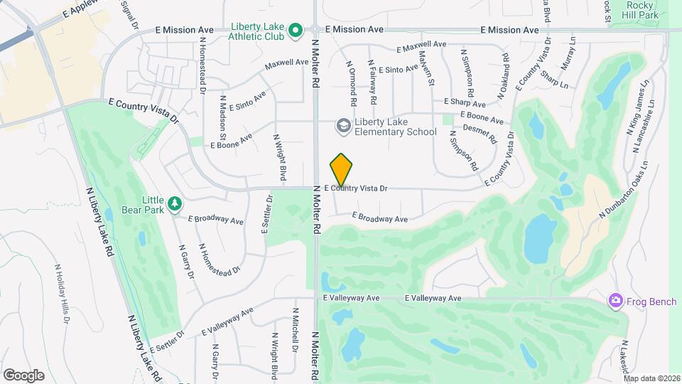 822 N Swing St Map and Location Details